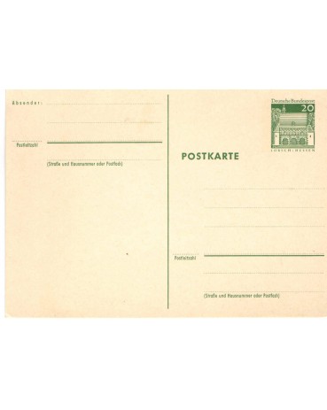 ALEMANHA  (DB)  BILHETE POSTAL 7619